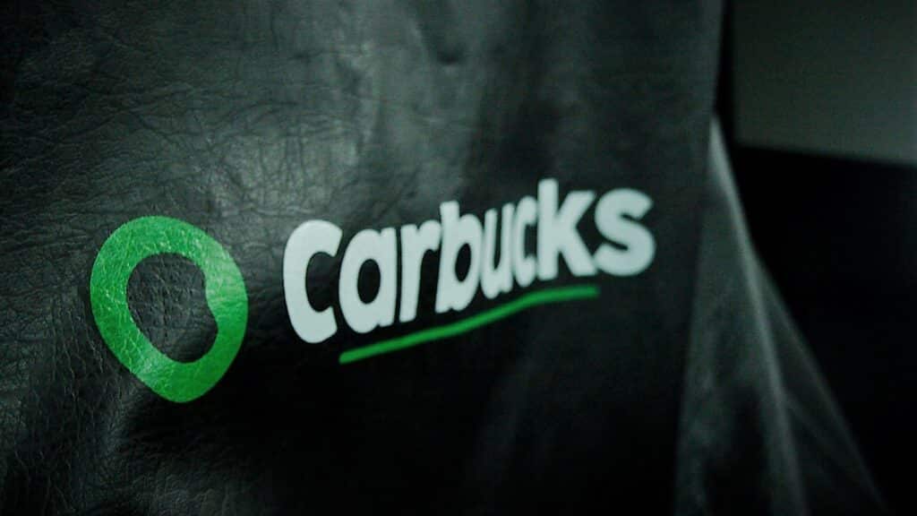 Carbucks sædebeskyttelse med logo