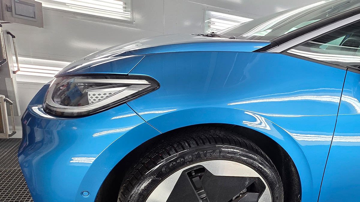 Resultat efter reparation af bilen hos Carbucks