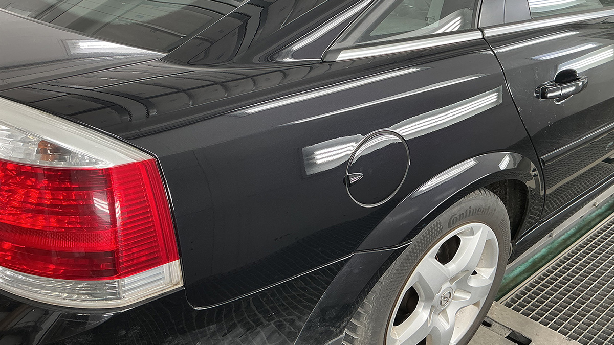 Resultat efter reparation af bilen hos Carbucks